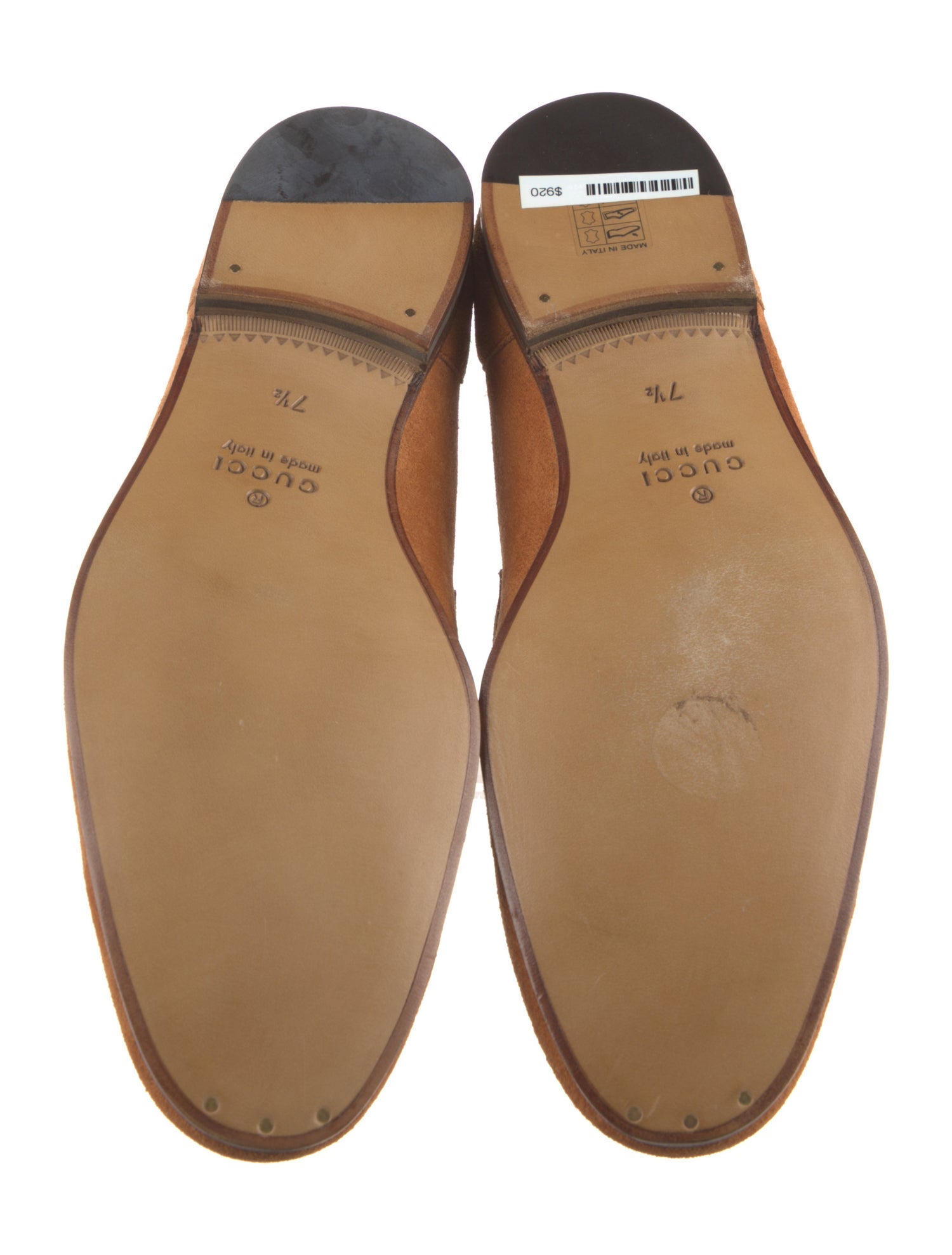 Gucci Suede Dress Loafers